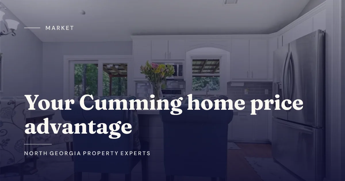 Cumming Real Estate Market Update - August 2026: What Buyers & Sellers Need to Know