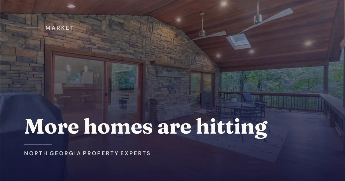 North Georgia Late Summer 2026 Market Update: Your Window